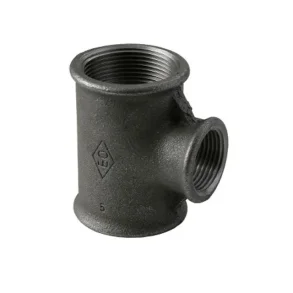 T-Piece Svart 1 1/2X1 1/4X1 1/2