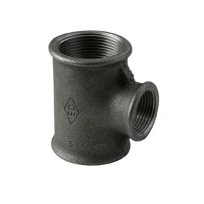 T-Piece Svart 2X1 1/2X2