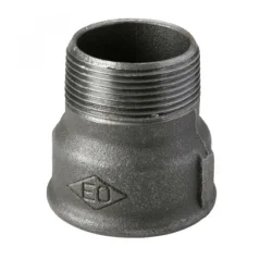 Spetshylsa Svart 2X1 1/2