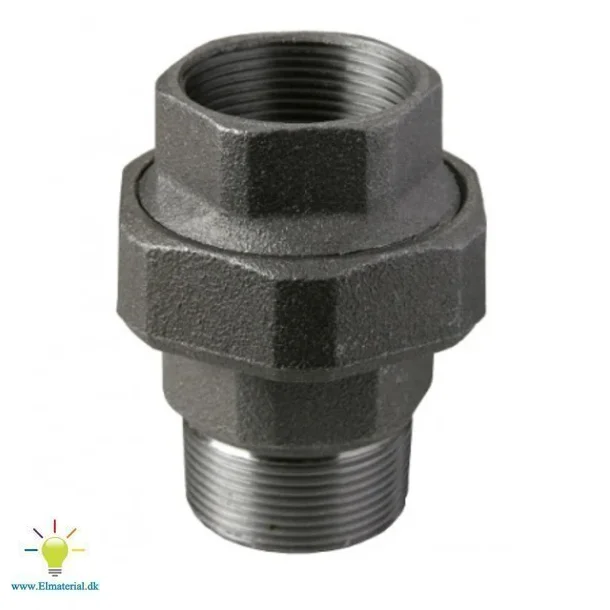 Union Black Mf/Np 1 1/2