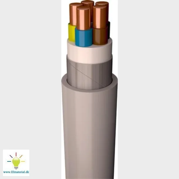Installationskabel halogenfri, armeret 5G6 mm HIKAJ