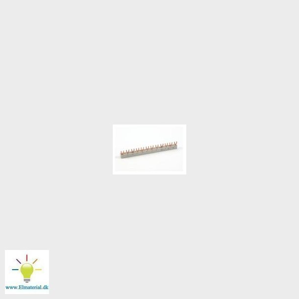 Sljfeskinne, 3P, 100 A, 6 Enheder