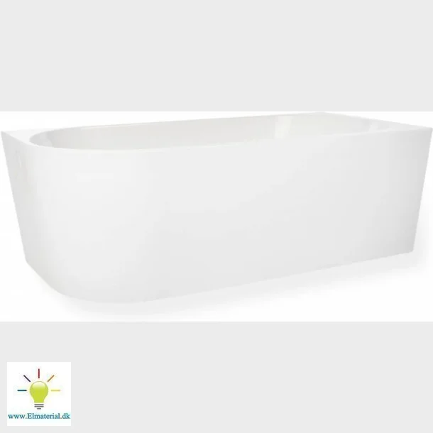 Badekar Back To Wall 1800 Mm Hjre