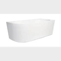 Badekar Back To Wall 1700Mm Hjre Mat Hv