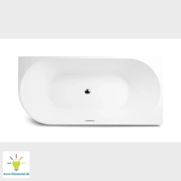 Badekar Back To Wall 1700Mm Hjre Mat Hv