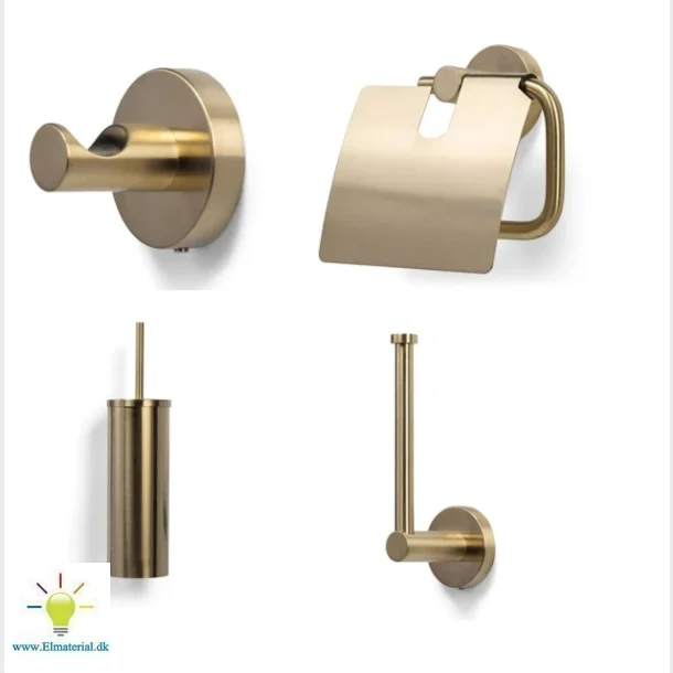 Toiletst Bundle Brstet Guld