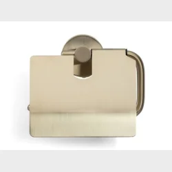 Toiletrulleholder M/Lg Brstet Guld