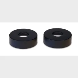 Rosett 74 mm Set med 2 st mattsvart