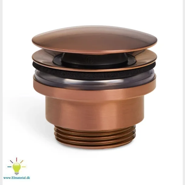 Pop Up Bundventil Brstet Bronze 1 1/4"