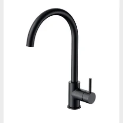 K�ksblandare C Pip Matt Svart