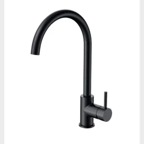 K�ksblandare C Pip Matt Svart