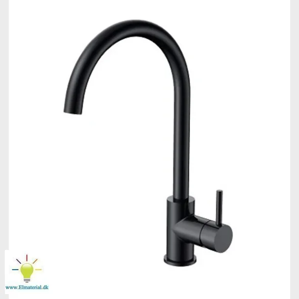 K�ksblandare C Pip Matt Svart