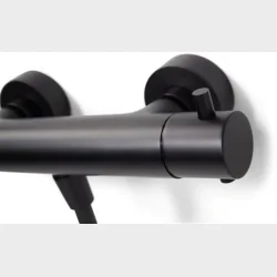 Termostatblandare M/Duschset Mattsvart