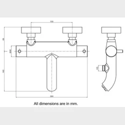 Kar &amp; Brus Termostatarmatur Brstet Nikk