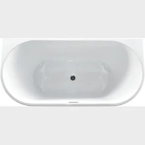 Badekar Back To Wall 1800 Mm Mat Hvid