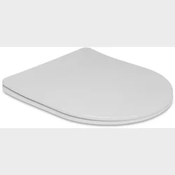 Toiletsde Soft Close &amp; Qr Mat Hvid