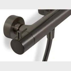 Termostatarmatur M/Brusest Gun Metal