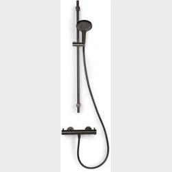 Termostatarmatur M/Brusest Gun Metal