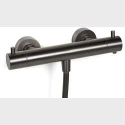 Termostatarmatur M/Brusest Gun Metal