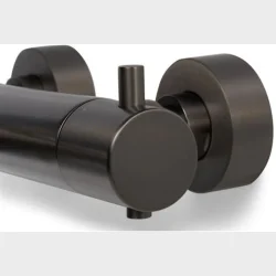 Kar &amp; Brus Termostatarmatur Gun Metal