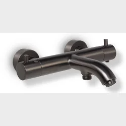Kar &amp; Brus Termostatarmatur Gun Metal