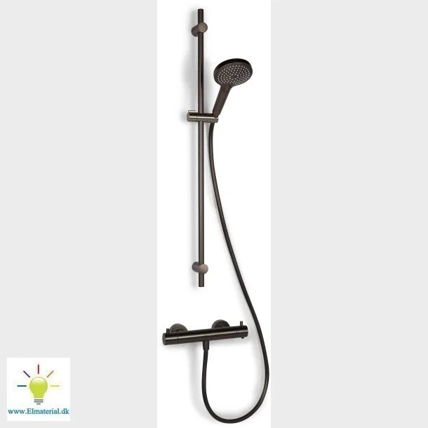 Termostatarmatur M/Brusest Brstet Nikk