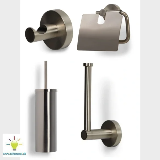 Toiletst Bundle Brstet Nikkel