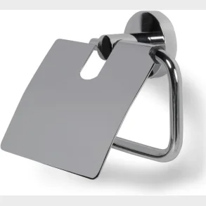 Toiletrulleholder M/L�g Krom