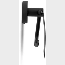 Toalettrulleh�llare med lock svart