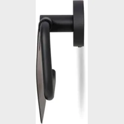 Toalettrulleh�llare med lock svart