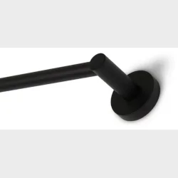 Enkel handduksst�ng 45 Cm Svart