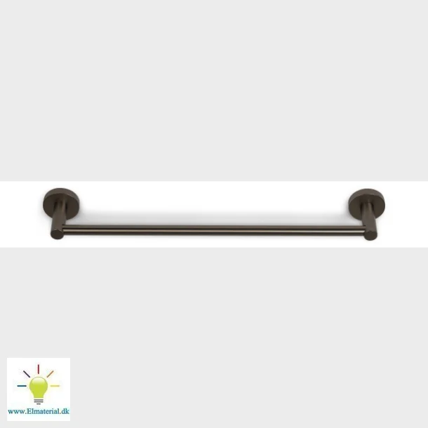 Enkelt Hndkldestang 60 Cm Gun Metal