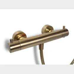 Termostatarmatur M/Brusest Brstet Guld