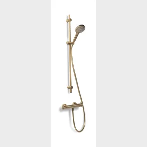 Termostatarmatur M/Brusest Brstet Guld