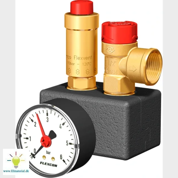 Flexcon Ksg 2,5 Bar Samlest 3/4" Isoler