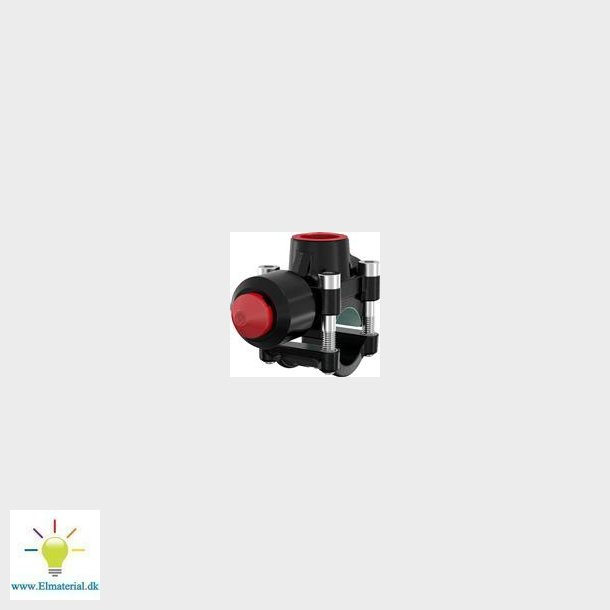 Flamco T-Plus Anboringstee 3/4"-1/2"