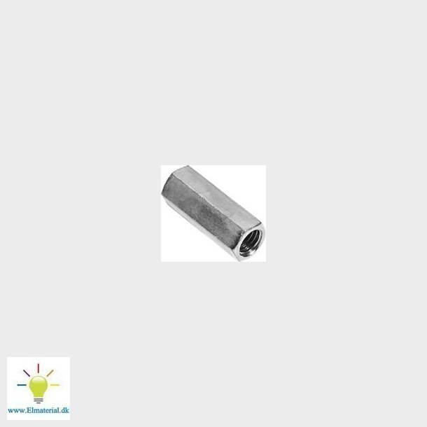 Gevindmuffer M6X25