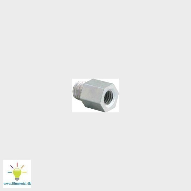 Reduktionsmuffe M8 - 1/2Tm Elforzinket