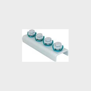 Rapidstrut U-Samlelaske 4Xm10 Bup 163Mm