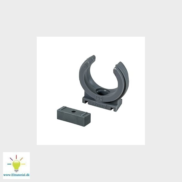 Wafix rrholder 75 mm med afstandsklods gr