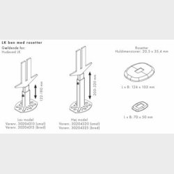 Hudevad Lk Ben Smalt/Lavt