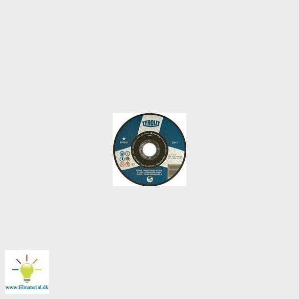 Sk&frac34;reskive 125X1.6X22 Inox/St&#140;l