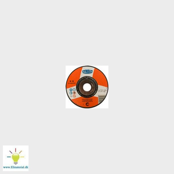 Skrubskive 27 125X6,0X22,23 A30R-Bfr