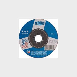 Sk&frac34;reskive 125X1,6X22,23 Ta60P-Bfka