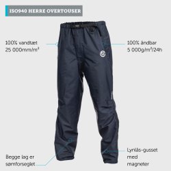 ISO940 Overbuks til Herre - Sort