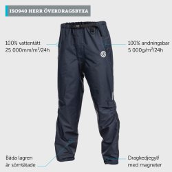 ISO940 Overbuks til Herre - Sort