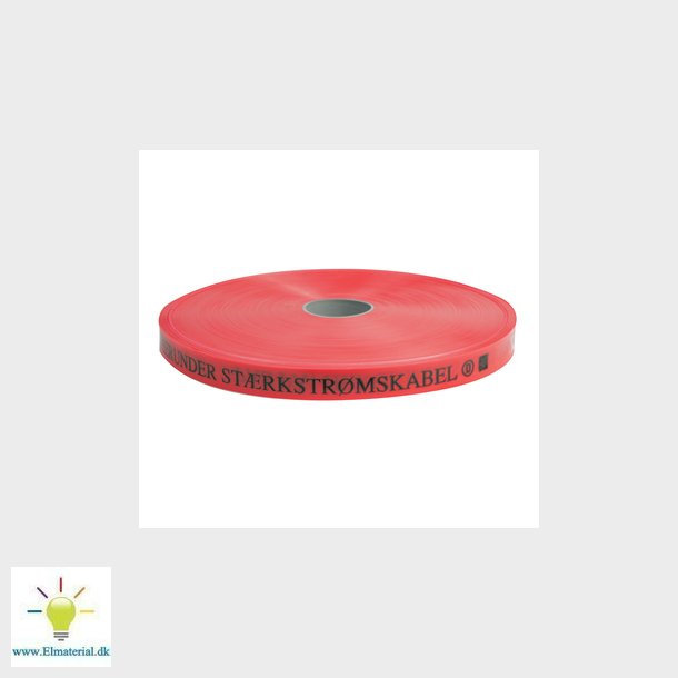 Markeringstejp Rd 250M Stark storlek.