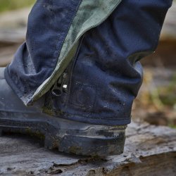 ISO940 Dame Bib Overbukser - Sort