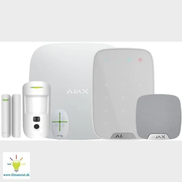 Solar Plus Ajax Alarm-Kit2, Betj. Pircam