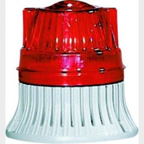 Blinkerlampa 332N.12-48Dc, Röd U / Lp